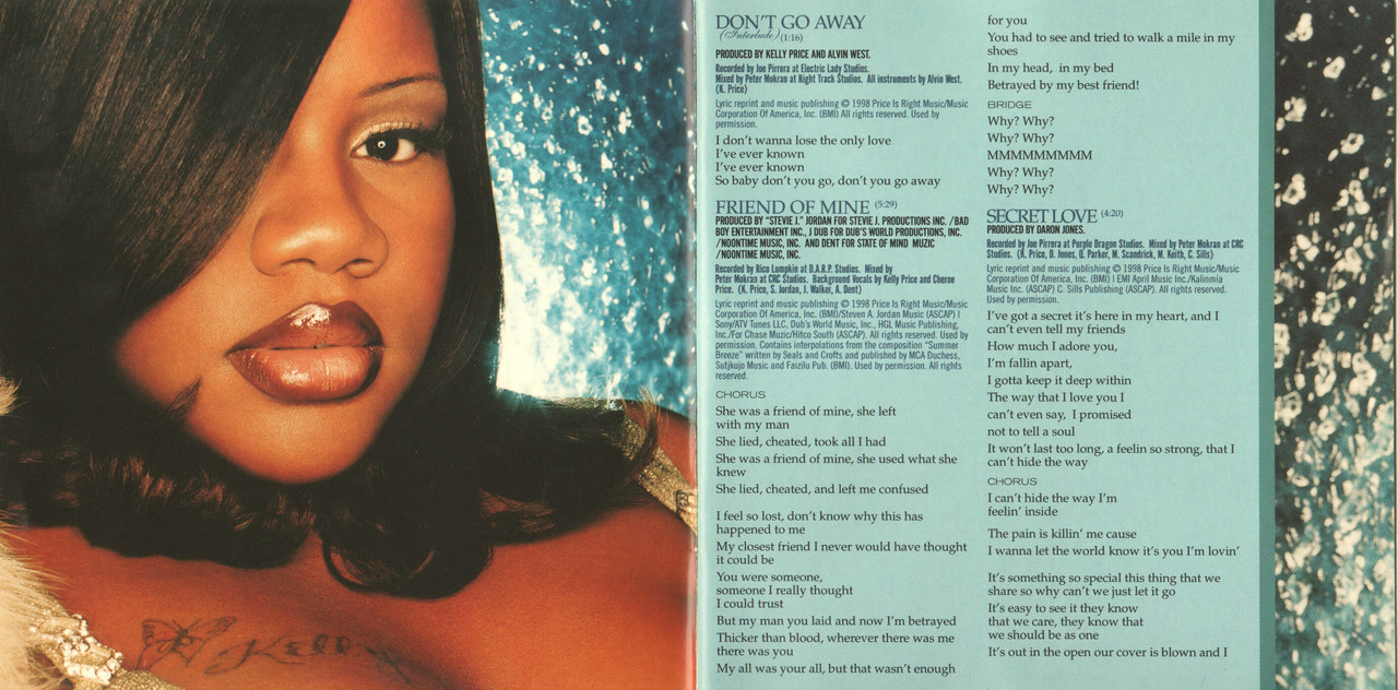 Kelly Price Soul of a Woman BOOK 1 [1998]