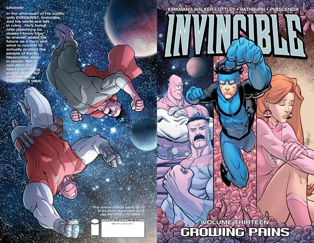 Invincible v13 Growing Pains (2010) (Digital TPB + Extras)