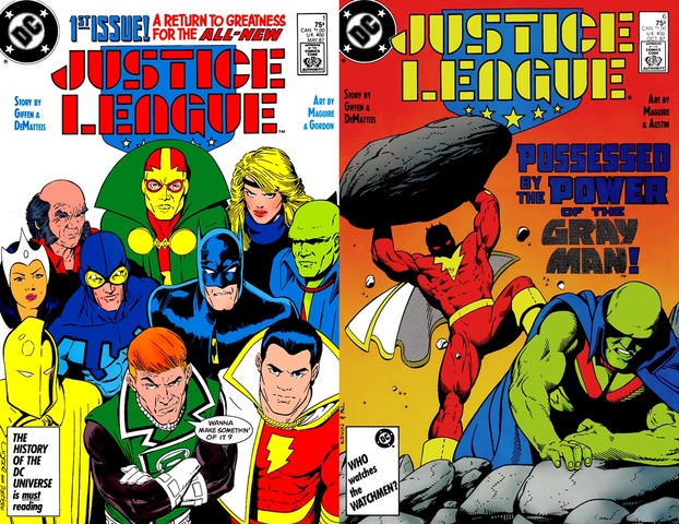 Justice League #1-6 + Annual (1987) Complete