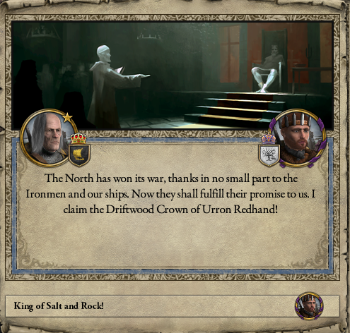 Well, that was a weird outcome for clash of kings : r/CK2GameOfthrones