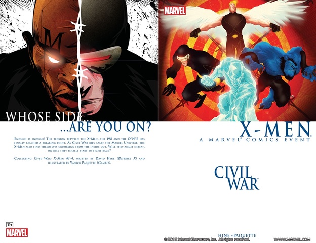 Civil War - X-Men (2007) (digital TPB)