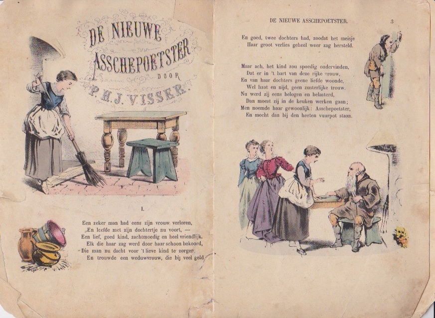 VISSER, P.J. - De nieuwe Asschepoetster