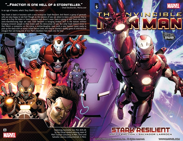Invincible Iron Man v05 - Stark Resilient Book 1 (2011)