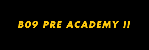 B09 Pre Academy 2