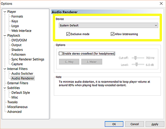 mpc hc 64 bit madvr stuttering