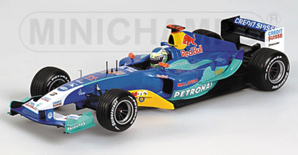 WOW EXTREMELY RARE Sauber C23 Fisichella British GP 2004 1