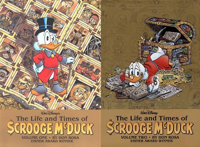 Life and Times Of Scrooge McDuck Vol. 1 & 2 (2009) HC