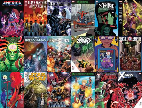 Marvel Comics - Week 250 (August 30, 2017)