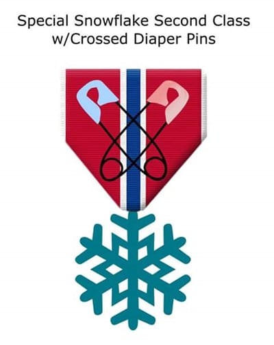 Crossed_Diaper_Pins_Snowflake_Medal