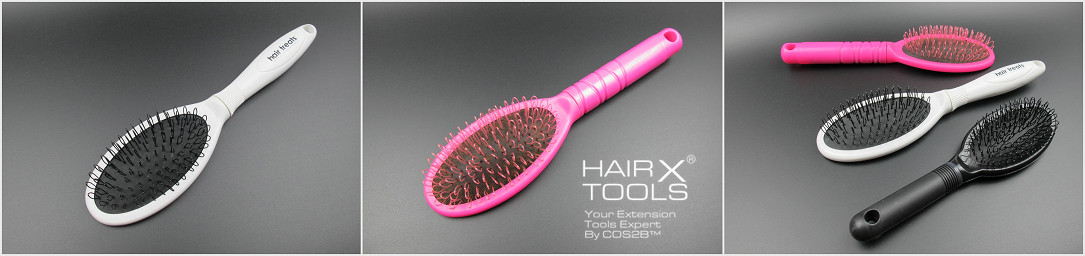 Hair Extension Loop Brush (Secret Weapon, This Brush Uses Loops Instead Of Bristles, Color In # Pink, # White Or # Black)