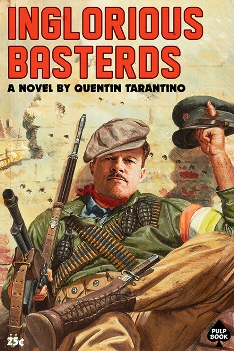 Películas de Tarantino convertidas en portadas de libros - Malditos Bastardos