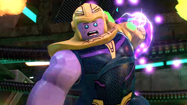 Thanos And His Villainous Children Wreak Havoc In The Lego