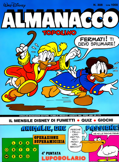 Walt Disney - Almanacco Topolino N. 308 (1982)