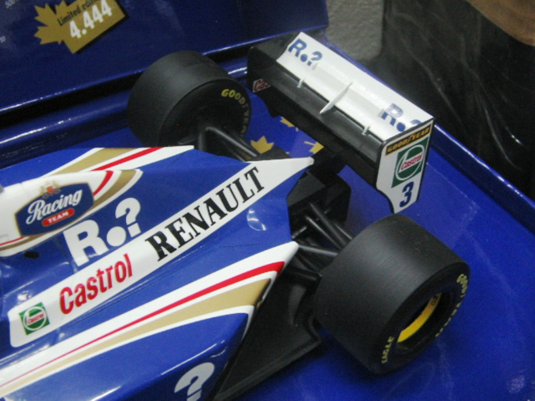 WOW EXTREMELY RARE Williams FW19 Villeneuve World Champion