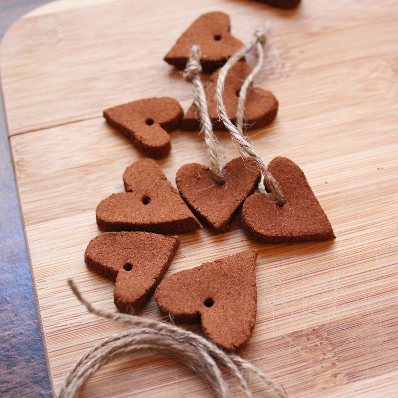 Cinnamon Heart Ornaments