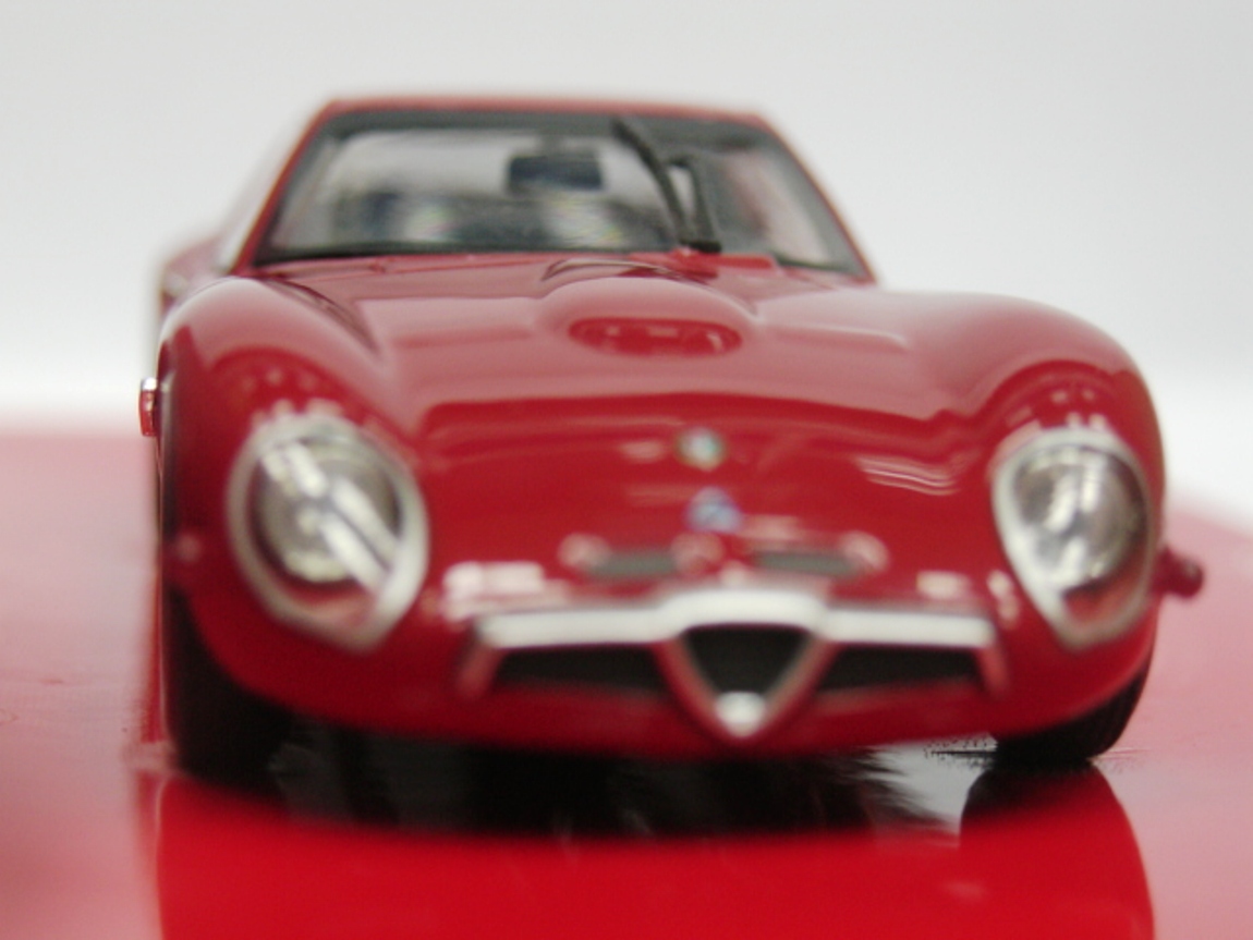 Wow Extremely Rare Alfa Romeo 105 11 Giulia Tz2 1965 Red 1 43 Minichamps Veloce Ebay