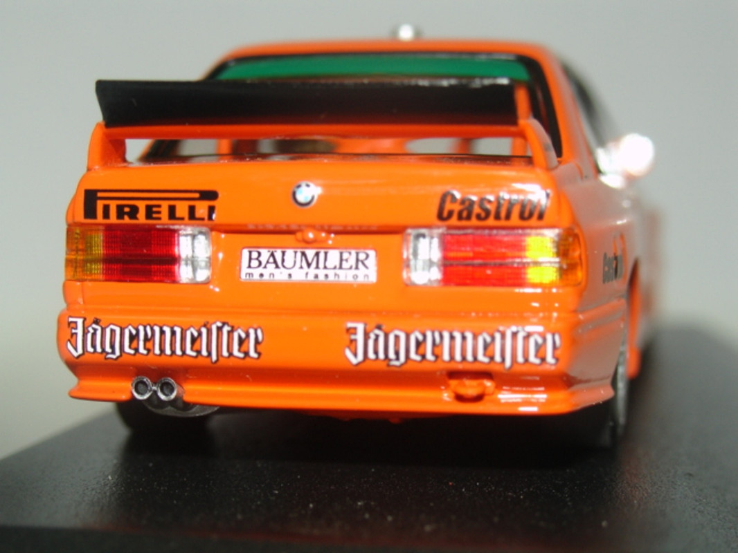 WOW EXTREMELY RARE BMW M3 E30 SE # Gardner Jagermeister DTM
