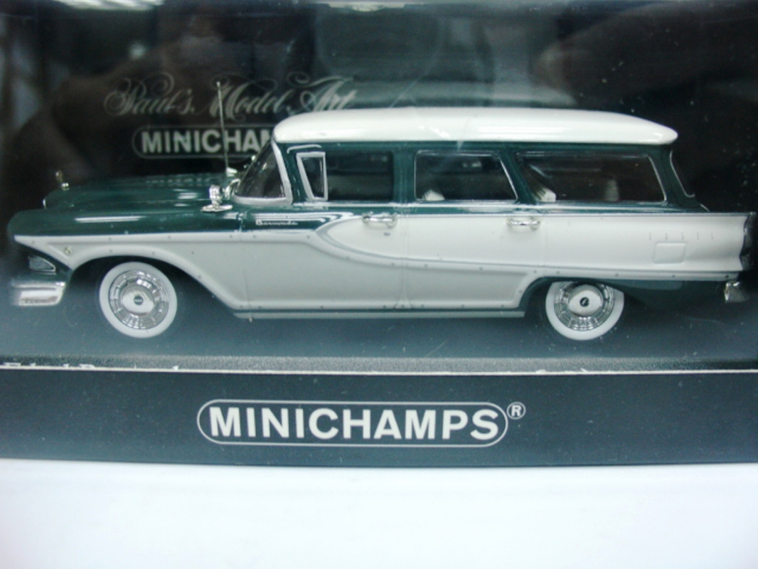 WOW EXTREMELY RARE Ford Edsel Bermuda SW 5.9 V8 1958 Green