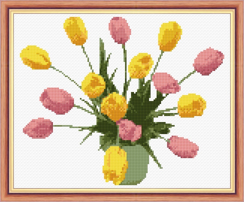 HEATHER 14 Count Aida Scottish Mini Cross Stitch Kit 6.5/" x 8/" Celtic Cross
