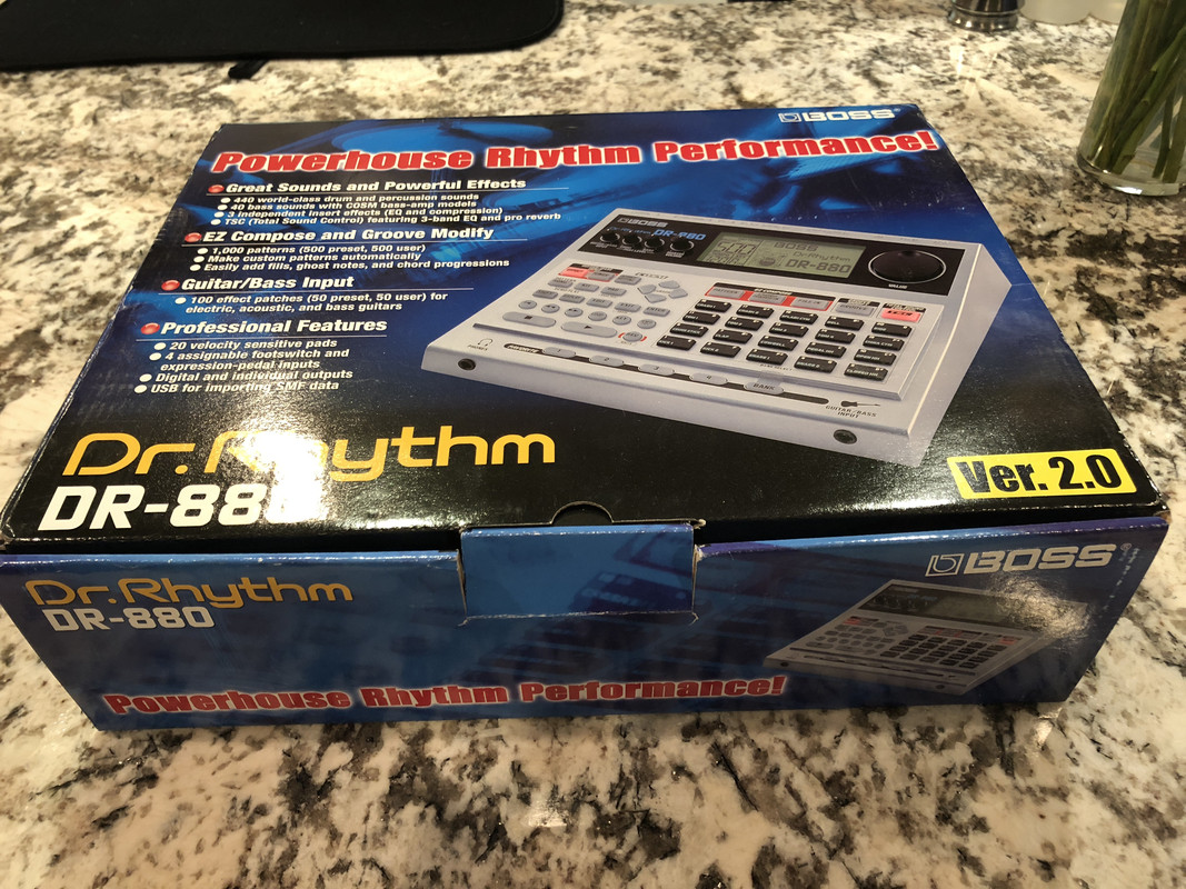 Sold - Boss DR-880 v2 Drum Machine - like new in box | The Gear Page