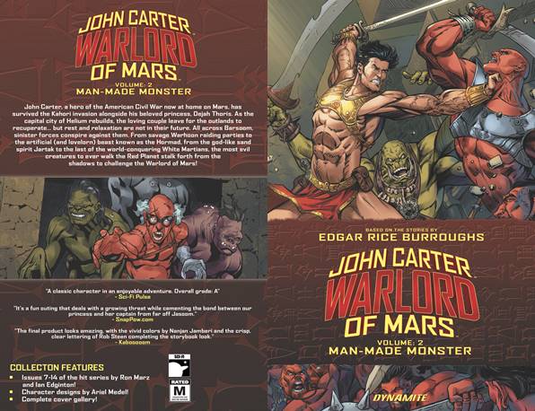 John Carter, Warlord of Mars v02 - Man-Made Monster (2016)