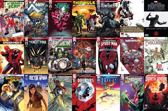 Marvel Comics - Week 261 (Noverber 15, 2017)