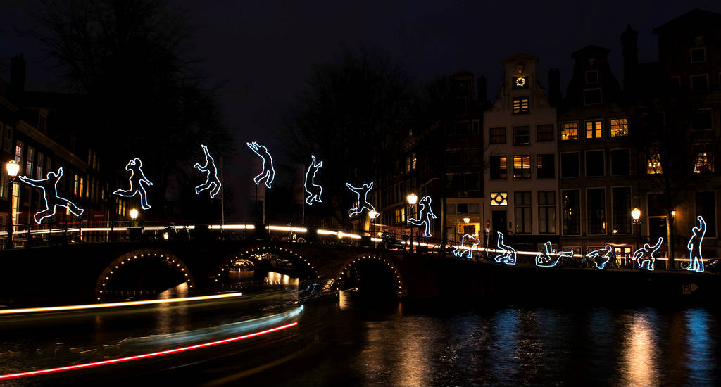 Amsterdam in winter: Lightfestival Amsterdam | Mooistestedentrips.nl