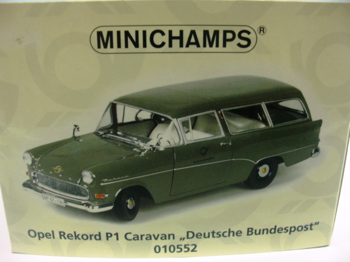 1/18 ミニチャンプス オペル Opel Rekord P1 Caravan WOW EXTREMELY RARE Opel Rekord P1 Caravan 1957 Post 1:18