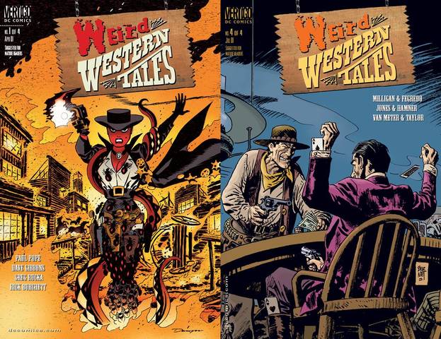 Weird Western Tales #1-4 (2001) Complete