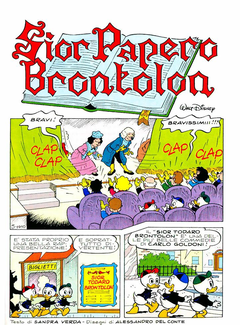 Topolino 1910 - Sior Papero Brontolon (1992) - ITA