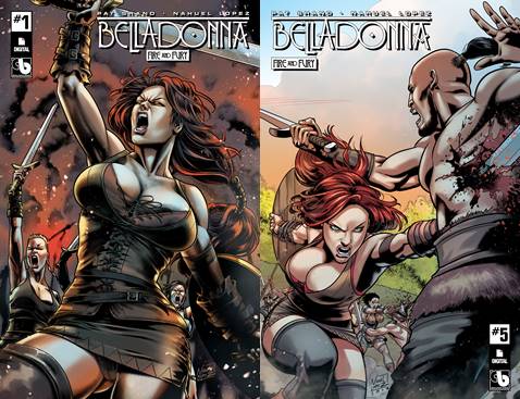 Belladonna - Fire and Fury #1-12 + Covers (2017-2019)