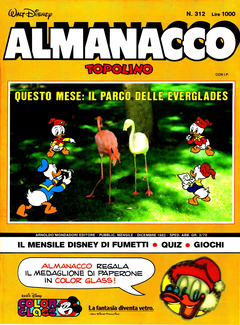 Walt Disney - Almanacco Topolino N. 312 (1982)