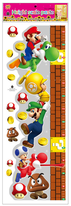 Mario Height Chart