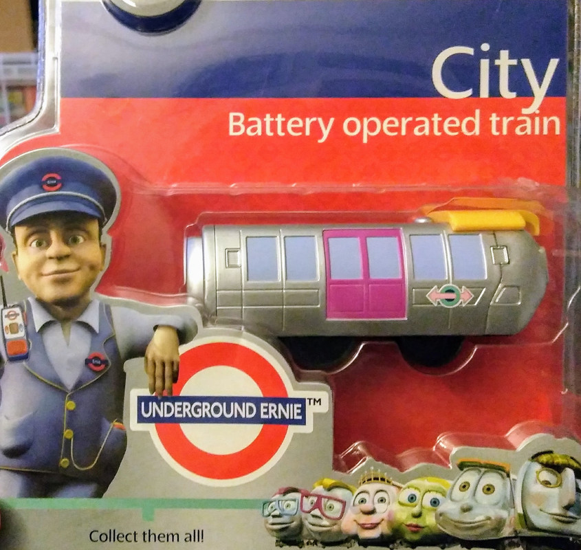 Underground Ernie City Die Cast Train New In Packaging 