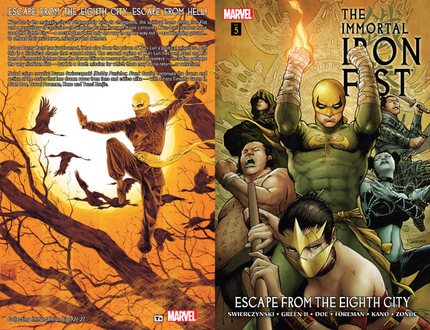 Immortal Iron Fist v05 - Escape From the Eighth City (2009)