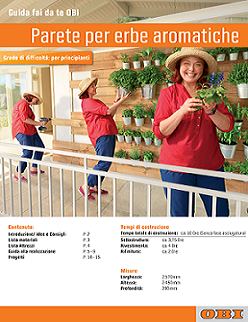 Manuale OBI - Parete per erbe aromatiche (2012) - ITA