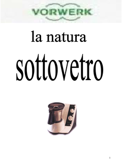 La natura sottovetro - Ricettari Binby - ITA