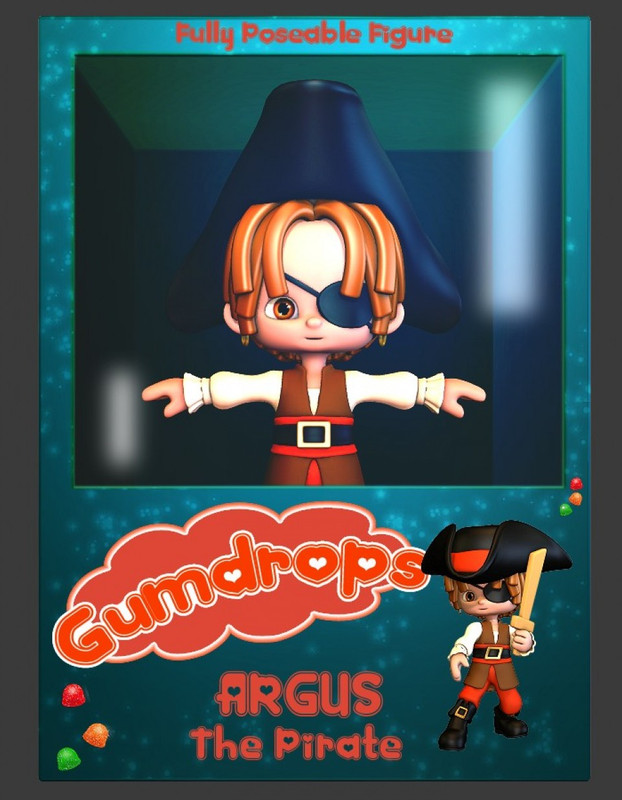 Gumdrops: Argus the Pirate