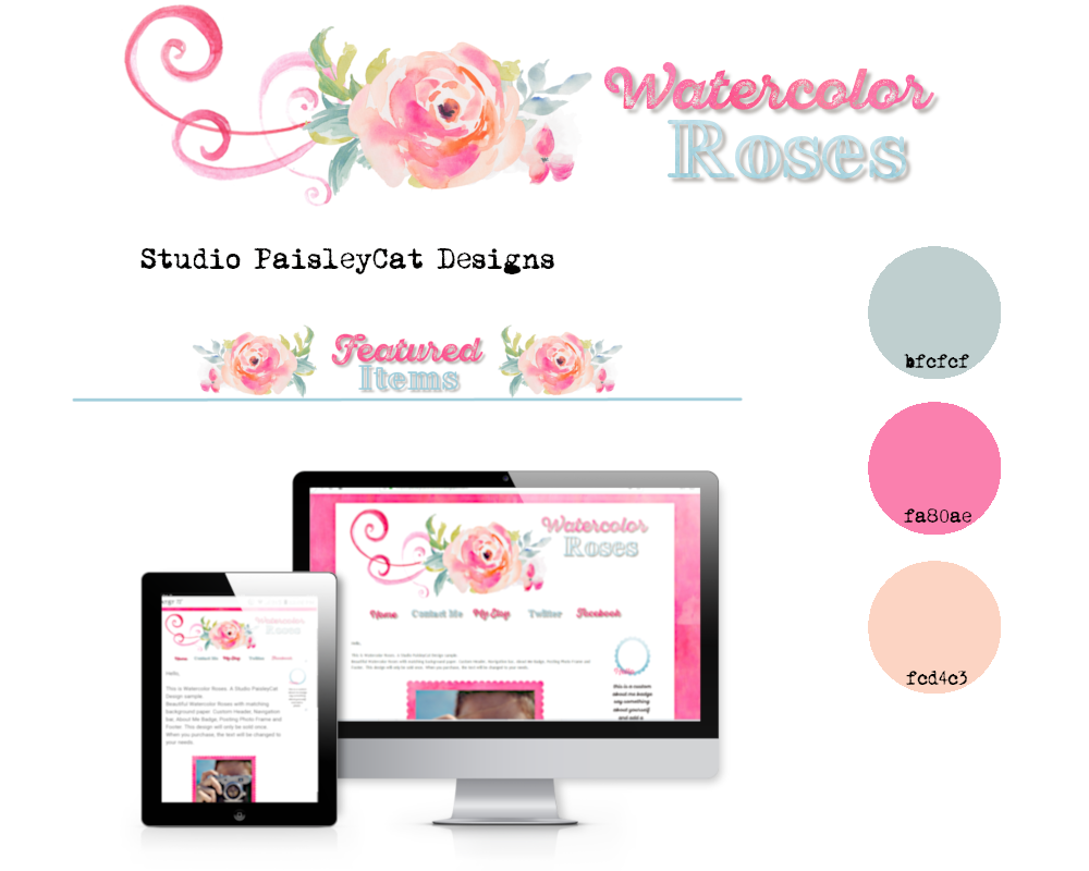 1_Watercolor_Roses_presentation
