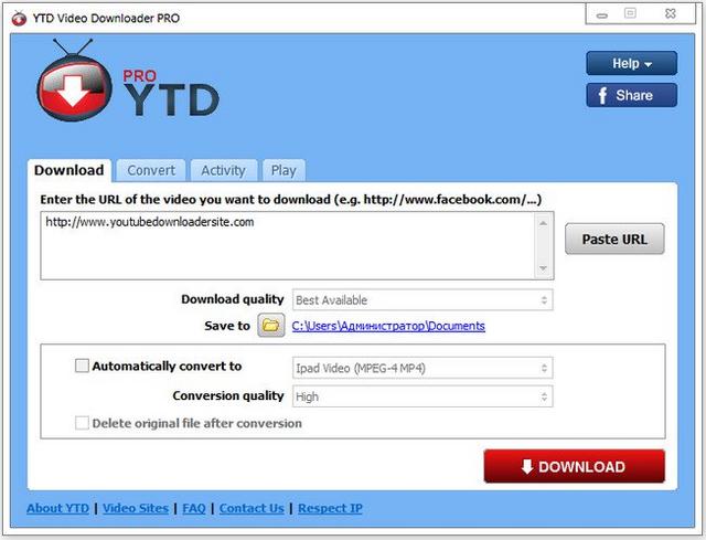 descargar YTD Video Downloader Pro 5.9.5.1 [Multi+Español] Portable gratis