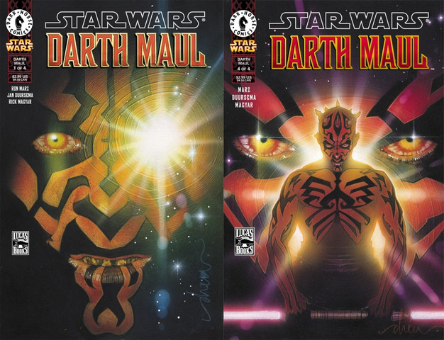 Star Wars - Darth Maul #1-4 (c2c) (2000) Complete