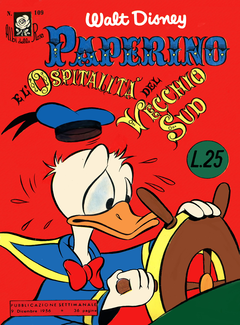 Albi della Rosa N. 109 - Paperino e l'ospitalita del vecchio sud (1956) - ITA