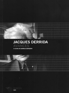 Jacques Derrida - Avances (2010)