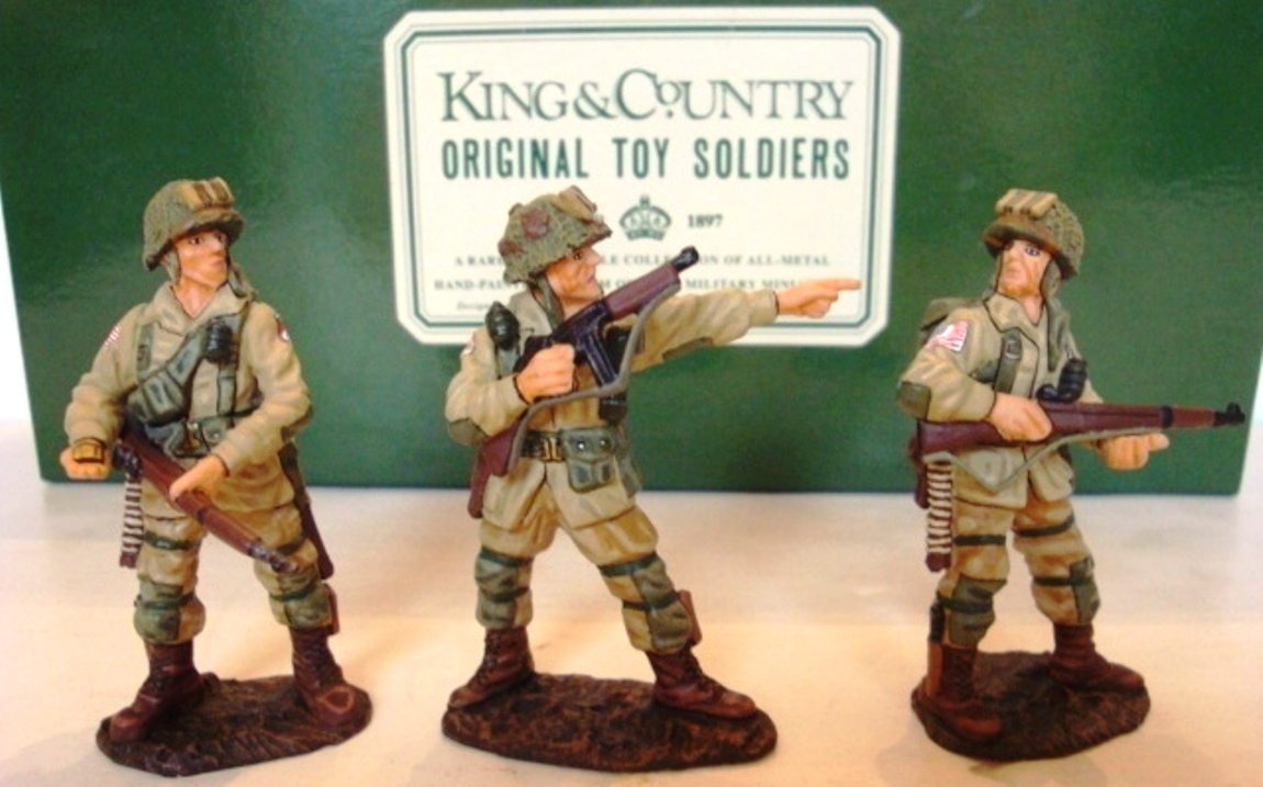 KING & COUNTRY D DAY 1944 DD021 U.S 82ND AIRBORNE IN ACTION MIB 