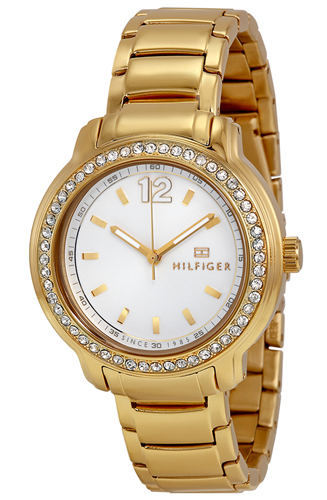Tommy Hilfiger 1781467 Silver Dial Gold 