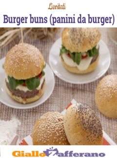 Giallo Zafferano - Burger buns [panini da burger] (2015) - ITA