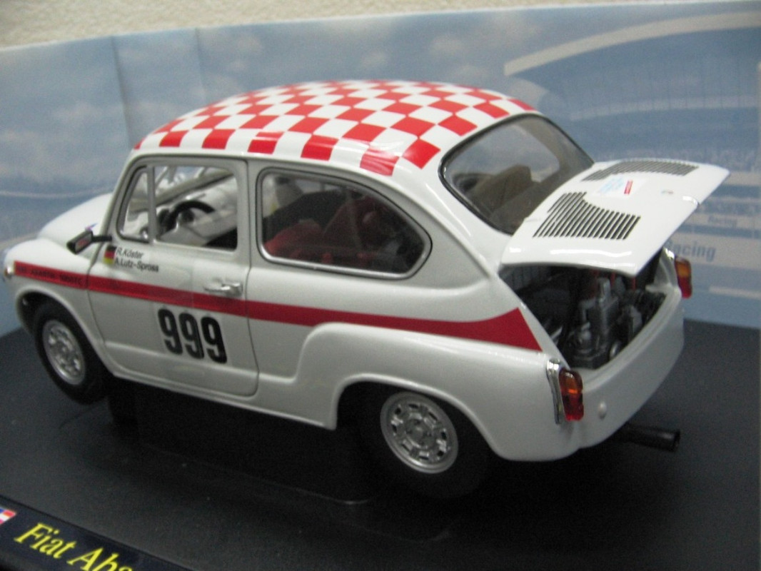 WOW EXTREMELY RARE Fiat Abarth 1000 TC Köster 6H Nürburgring 1965 1:18 ...