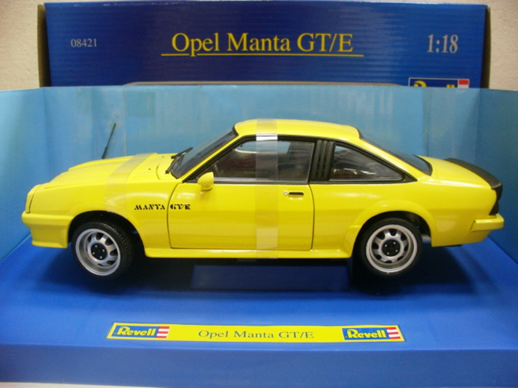 レベル 1/18 オペル・マンタ GT/E ダイキャストミニカー 珍品激