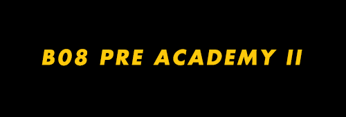 B08 Pre Academy 2