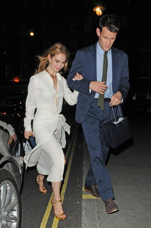 Lily James Upskirt – Night out in London 6222015 | UpskirtSTARS